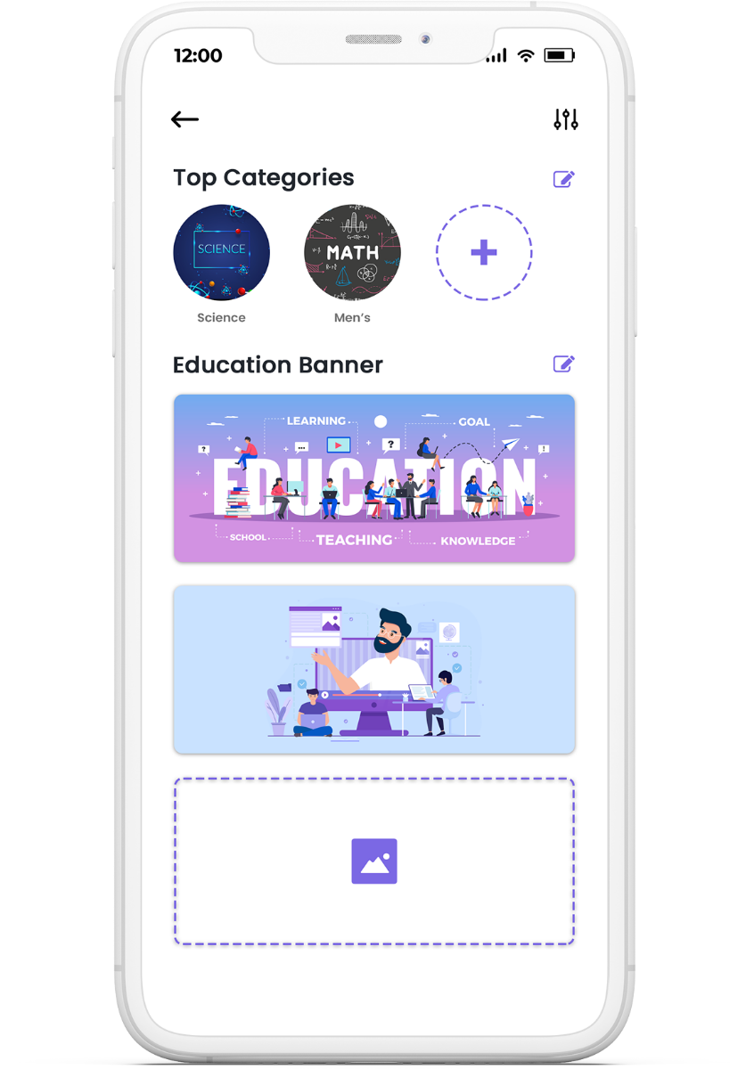 Configurable app design