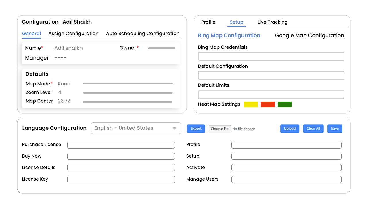 Configurations