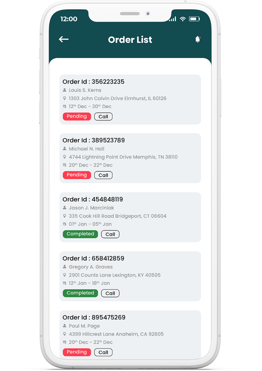 Delivery Management