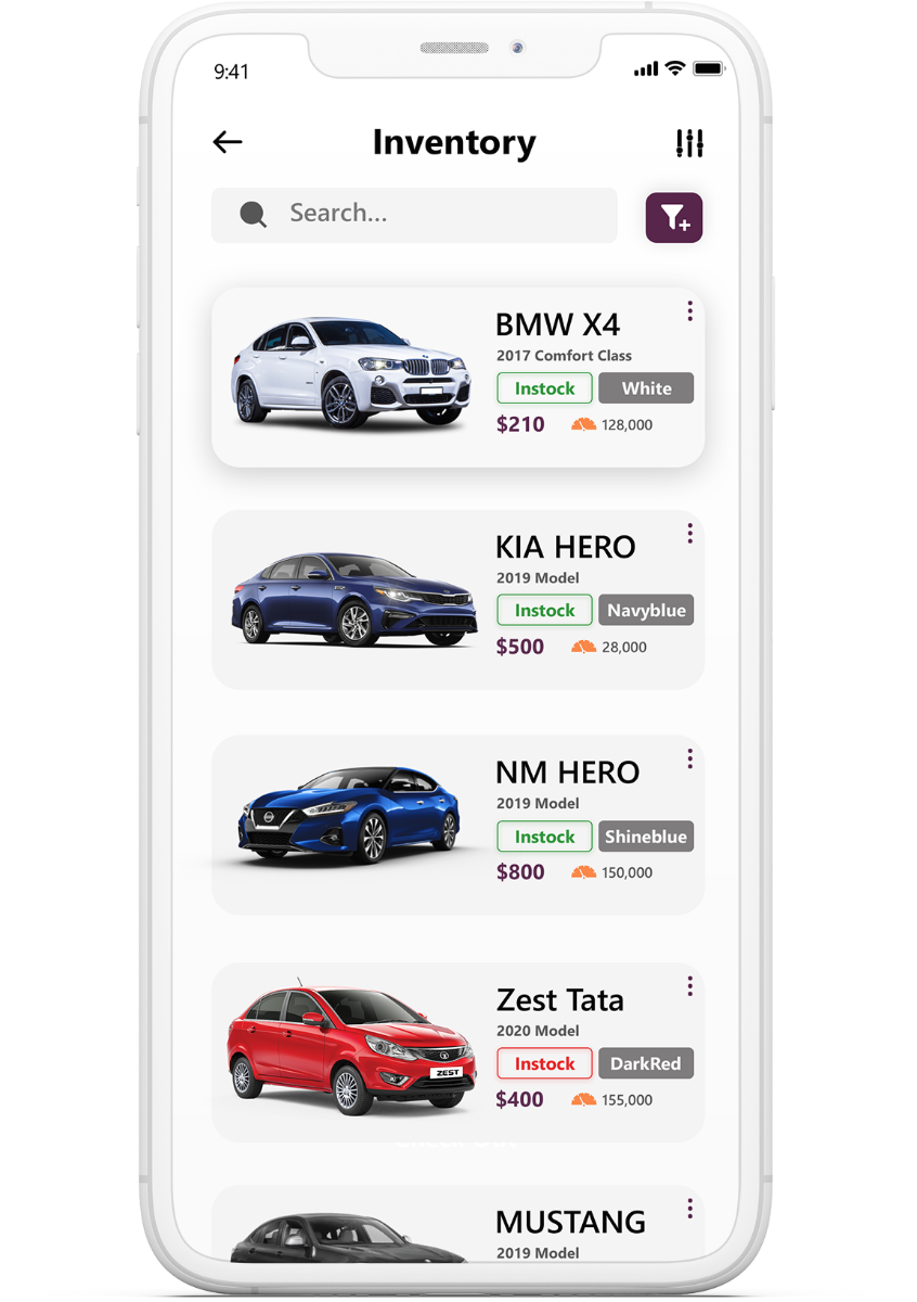 Manage product inventory