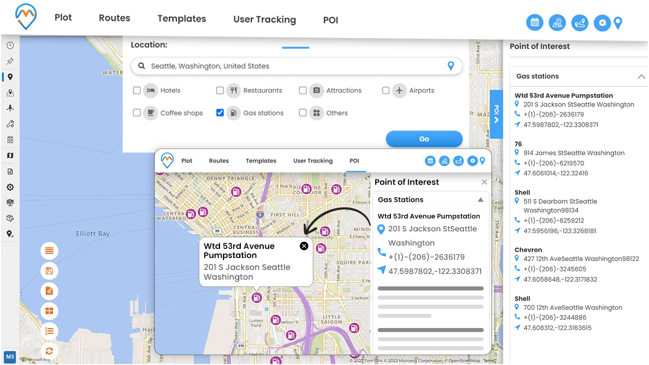 Optimized Route Plotting