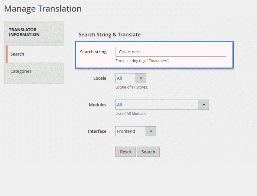 Quick Search & Translate