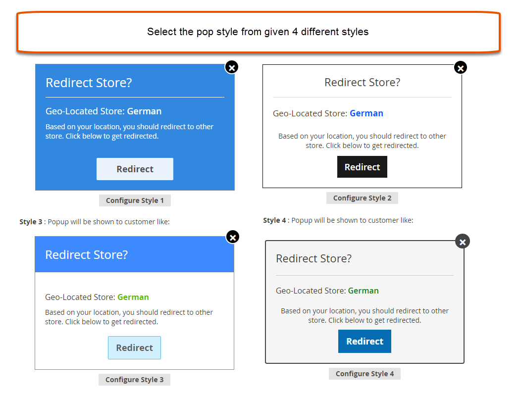 Interactive and User-Friendly Redirect